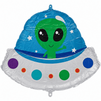Alien - Folie Ballon - 71 cm - Ballonnenshop.nl