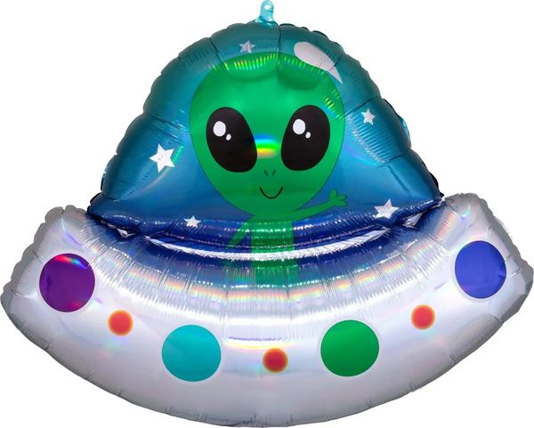 Alien Helium Ballon - Gevuld Met Helium - 71cm - Ballonnenshop.nl
