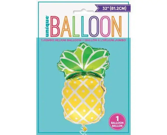 Ananas Folie Ballon - 81 cm - Ballonnenshop.nl