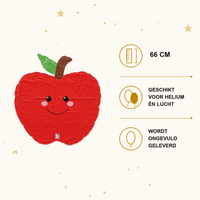 Appel Folie Ballon 66 cm - Ballonnenshop.nl