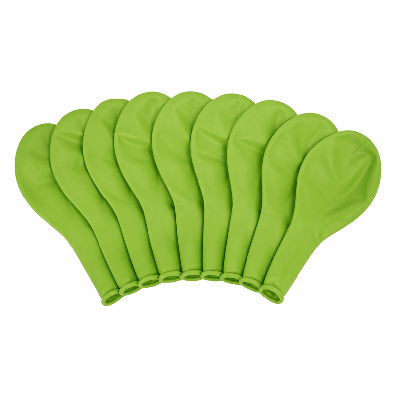 Appel Groene Ballonnen 10 Stuks 30 cm - Ballonnenshop.nl