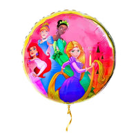 Disney Prinsessen Helium Ballon – met helium gevuld, met gouden lint