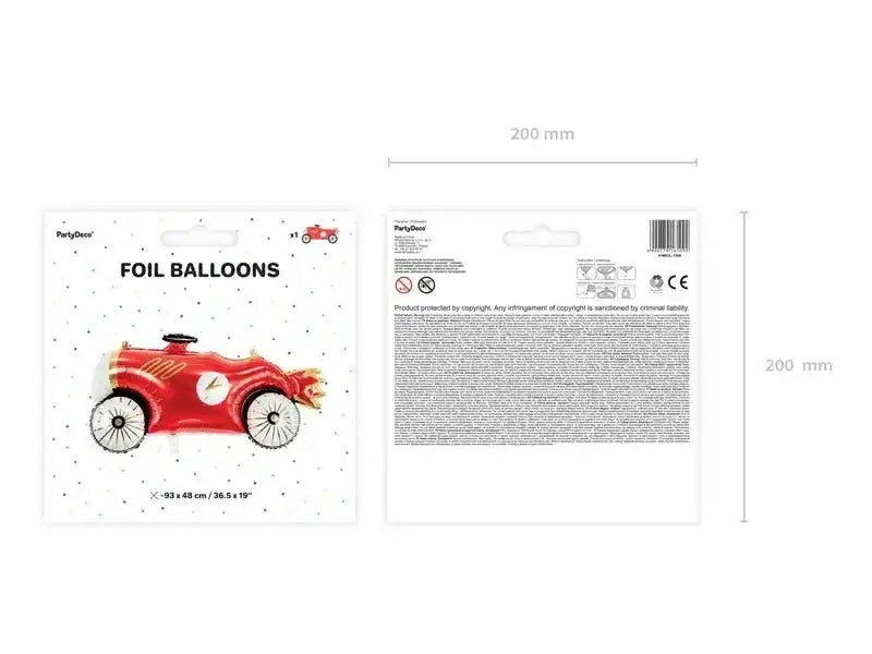 Auto Folie Ballon - 111 cm - Ballonnenshop.nl