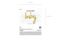 Baby Folie Ballon 75 cm - Ballonnenshop.nl
