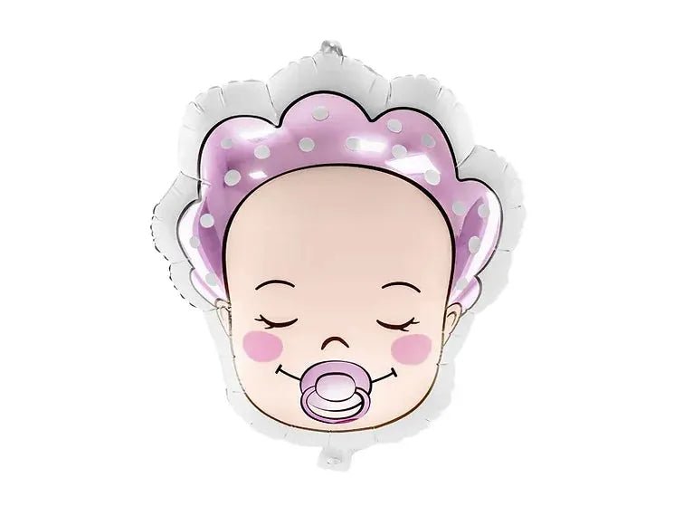 Baby Helium Ballon Meisje - Gevuld Met Helium - 45 cm - Ballonnenshop.nl