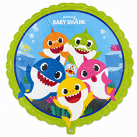 Baby Shark Folie Ballon - 43 cm - Ballonnenshop.nl