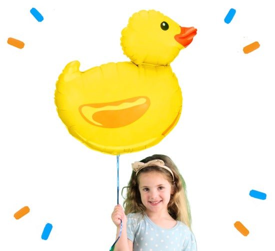 Badeend Helium Ballon - Gevuld Met Helium - 61 cm - Ballonnenshop.nl