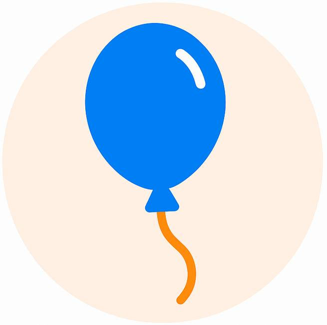 ballon versturen