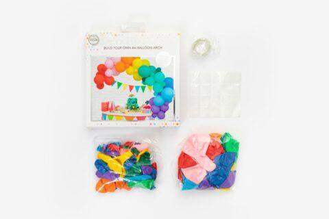 Ballonnenboog Zelf Maken - Regenboog - 4 m - Ballonnenshop.nl