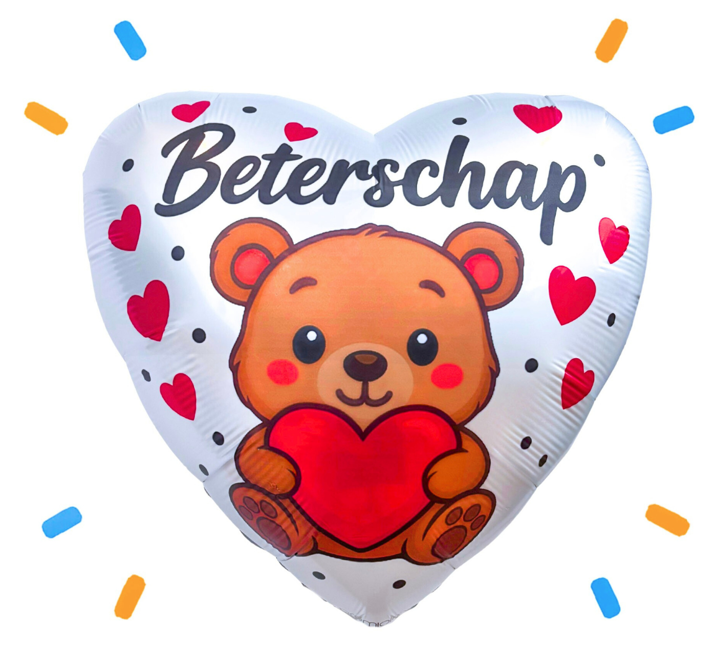 Beterschap Beertje Helium Ballon - Gevuld Met Helium - 46 cm