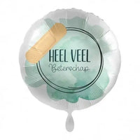 Beterschap Pleister Mintgroen Folie Ballon - 43 cm - Ballonnenshop.nl