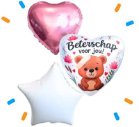 Beterschap Trosje Helium Ballonnen - Gevuld Met Helium - 46 cm - Ballonnenshop.nl