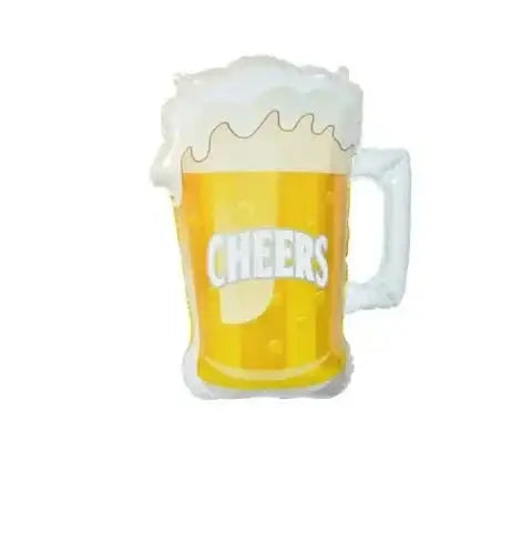Bier Helium Ballon Cheers - Gevuld Met Helium - 77 cm - Ballonnenshop.nl