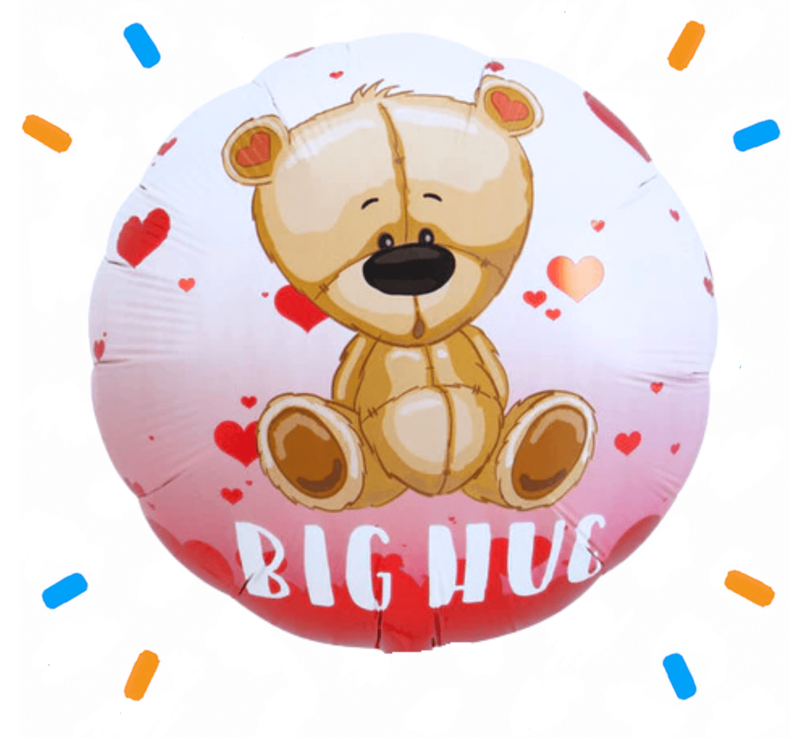 Big Hug Helium Ballon - Gevuld Met Helium - 45 cm - Ballonnenshop.nl