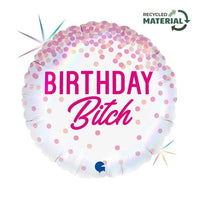 Birthday Bitch Helium Ballon - Gevuld Met Helium - 45 cm - Ballonnenshop.nl