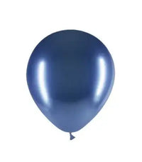Blauwe Ballonnen Chroom 10 Stuks 30 cm - Ballonnenshop.nl