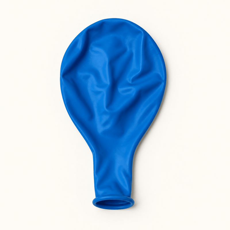 Blauwe Mega Ballon 60 cm - Ballonnenshop.nl