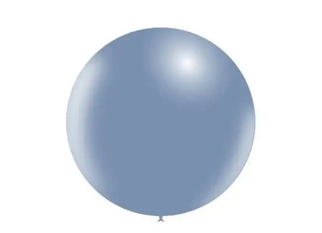 Blauwe Mega Ballon Vintage 60 cm - Ballonnenshop.nl