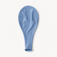 Blauwe Mega Ballon Vintage 60 cm - Ballonnenshop.nl