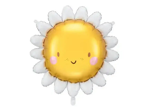 Grote bloemvormige folieballon