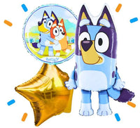 Bluey Trosje - Gevuld Met Helium - 79 cm - Ballonnenshop.nl