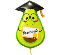 Bravocado Helium Ballon - Gevuld Met Helium - 71 cm - Ballonnenshop.nl