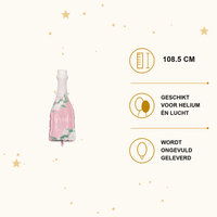 Bride To Be Fles Folie Ballon - 108,5 cm - Ballonnenshop.nl