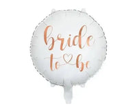 Bride To Be Folie Ballon Wit 45 cm - Ballonnenshop.nl