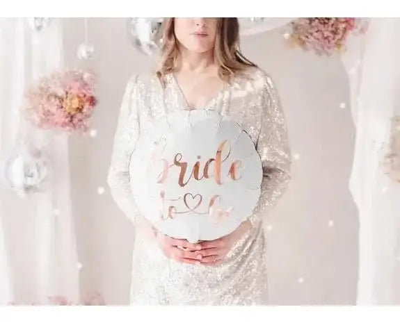 Bride To Be Folie Ballon Wit 45 cm - Ballonnenshop.nl