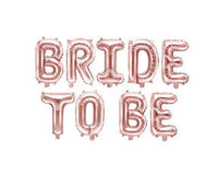 Bride To Be Letter Ballonnen Rose Goud 35 cm - Ballonnenshop.nl