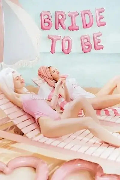 Bride To Be Letter Ballonnen Roze 35 cm - Ballonnenshop.nl