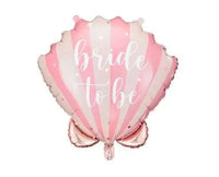 Bride To Be Schelp Folie Ballon 52 cm - Ballonnenshop.nl