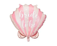 Bride To Be Schelp Folie Ballon 52 cm - Ballonnenshop.nl
