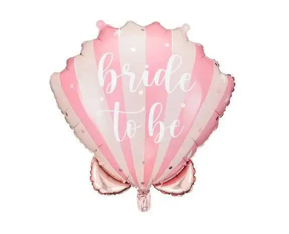 Bride To Be Schelp Folie Ballon 52 cm - Ballonnenshop.nl