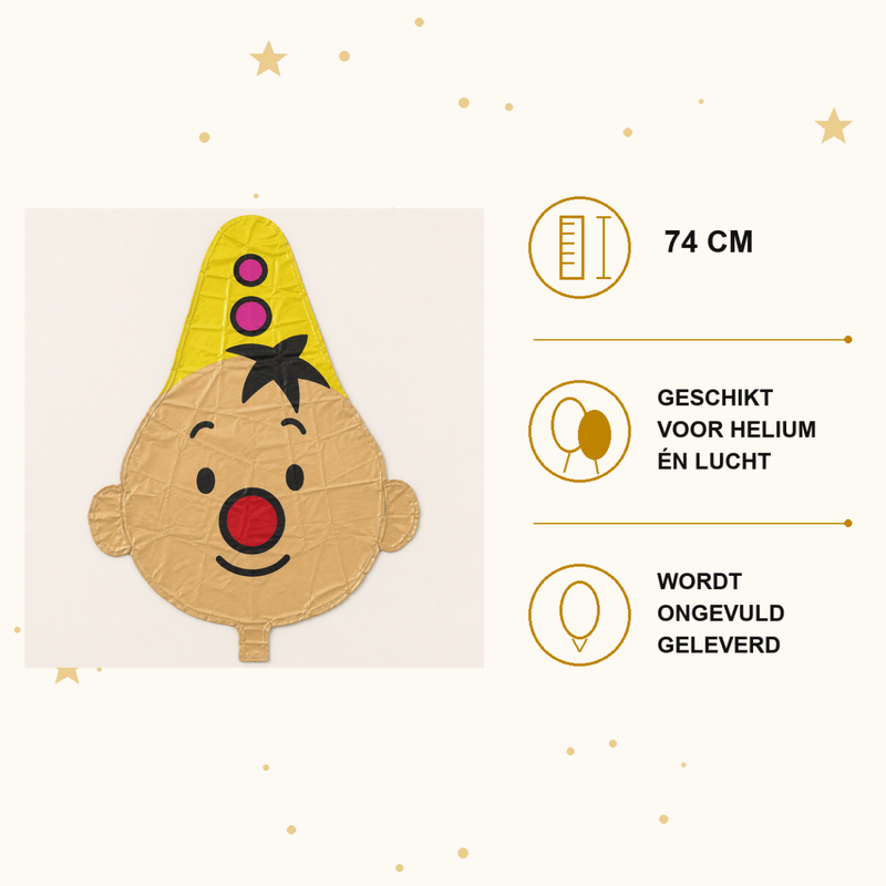 Bumba Folie Ballon - 74 cm - Ballonnenshop.nl