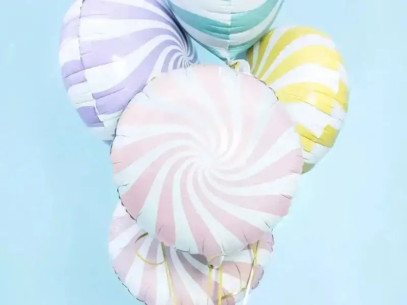 Candy Licht Roze Folie Ballon 35 cm - Ballonnenshop.nl