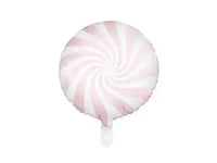 Candy Licht Roze Helium Ballon - Gevuld Met Helium - 35 cm - Ballonnenshop.nl