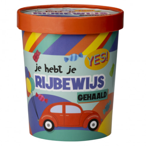 Snoeppot Rijbewijs - 250 Gram Snoep