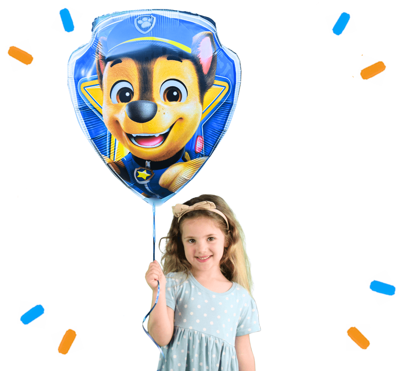 Chase Paw Patrol Helium Ballon - Gevuld Met Helium - 75 cm