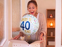 Cheers To 40 Years Helium Ballon - Gevuld Met Helium - 46 cm - Ballonnenshop.nl