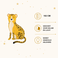 Cheetah Folie Ballon - 102 cm - Ballonnenshop.nl