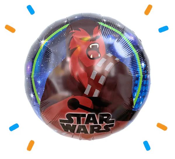 Chewbacca Helium Ballon - Gevuld Met Helium - 46 cm - Ballonnenshop.nl