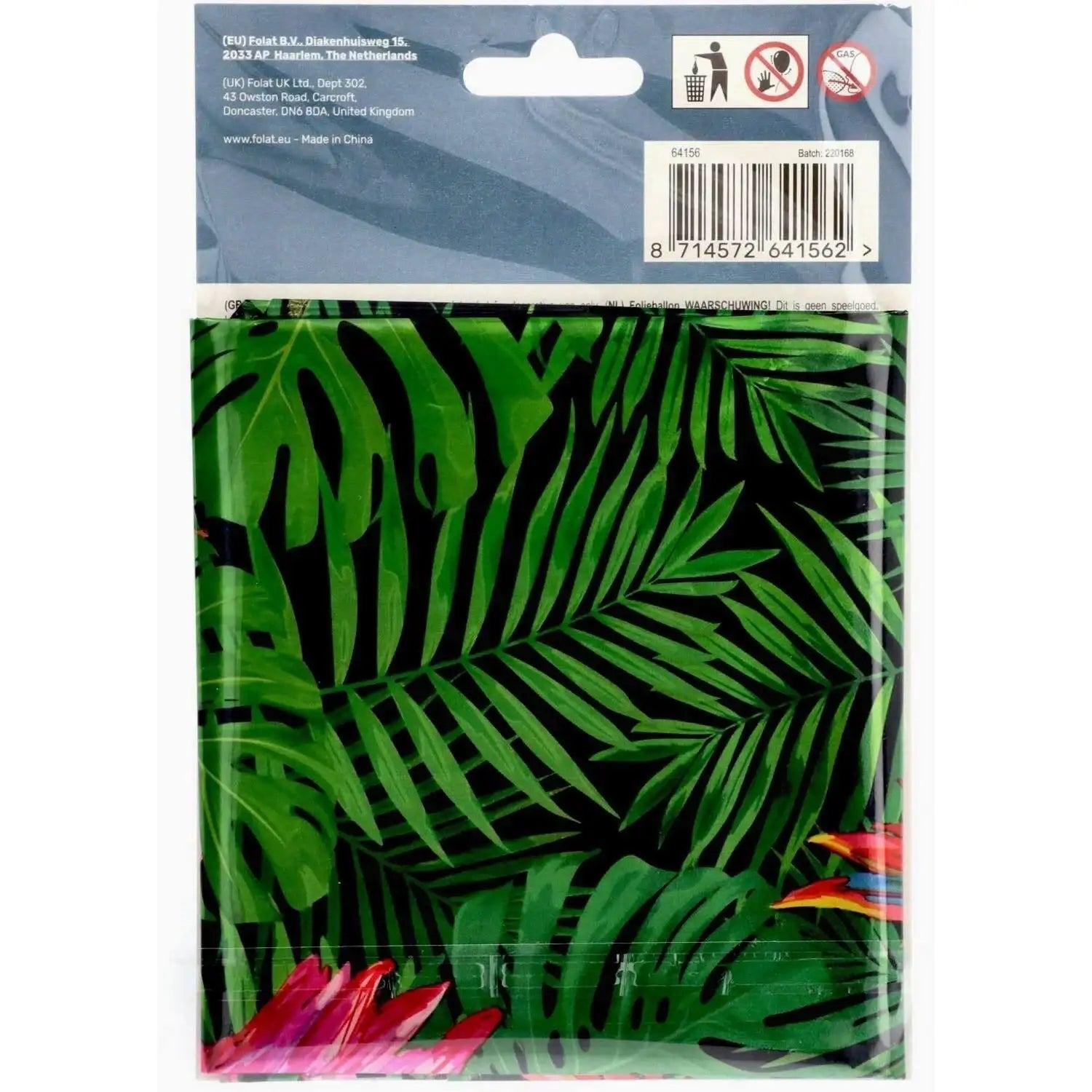 Cijfer Ballon 6 - Jungle - 86 cm - Ballonnenshop.nl