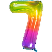 Cijfer Ballon 7 - Yummy Gummy - 86 cm - Ballonnenshop.nl
