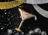 Cocktailglas Folie Ballon 126 cm - Ballonnenshop.nl
