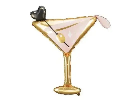 Cocktailglas Folie Ballon 126 cm - Ballonnenshop.nl