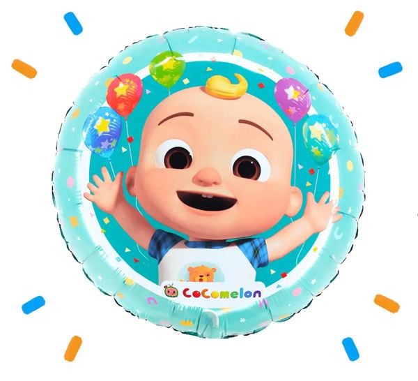 CoComelon Baby Helium Ballon - Gevuld Met Helium - 46 cm - Ballonnenshop.nl