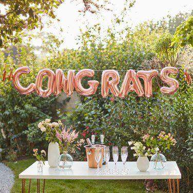 Congrats Folie Ballonnen - Ballonnenshop.nl