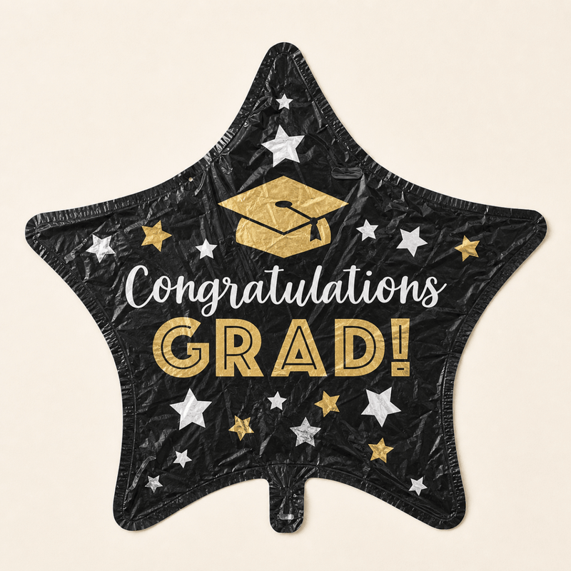 Congratulations Grad Folie Ballon - 43 cm - Ballonnenshop.nl