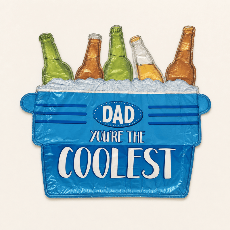 Dad You're The Coolest - Folie Ballon - 84 cm - Ballonnenshop.nl